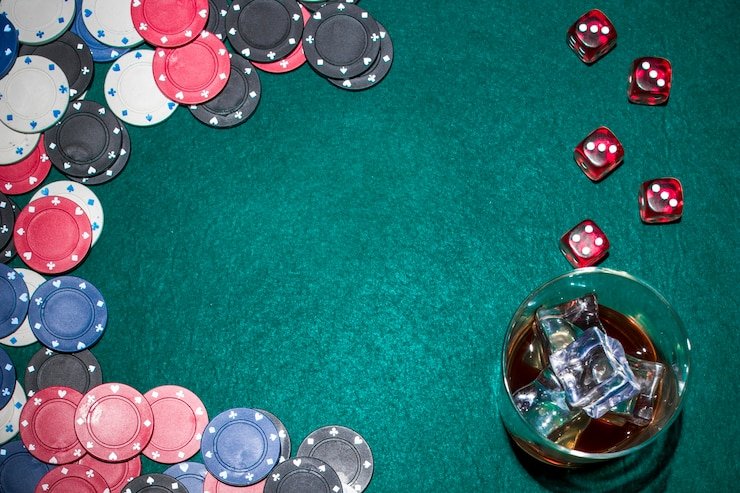 Live blackjack table with promotional table indicator